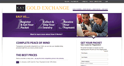Desktop Screenshot of kayjewelersgoldexchange.com